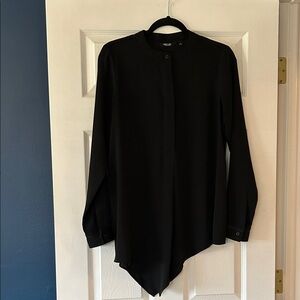 Simply Vera Vera Wang Elegant Black Blouse